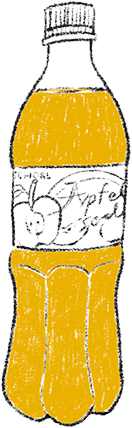 アップルソーダイメージイラスト