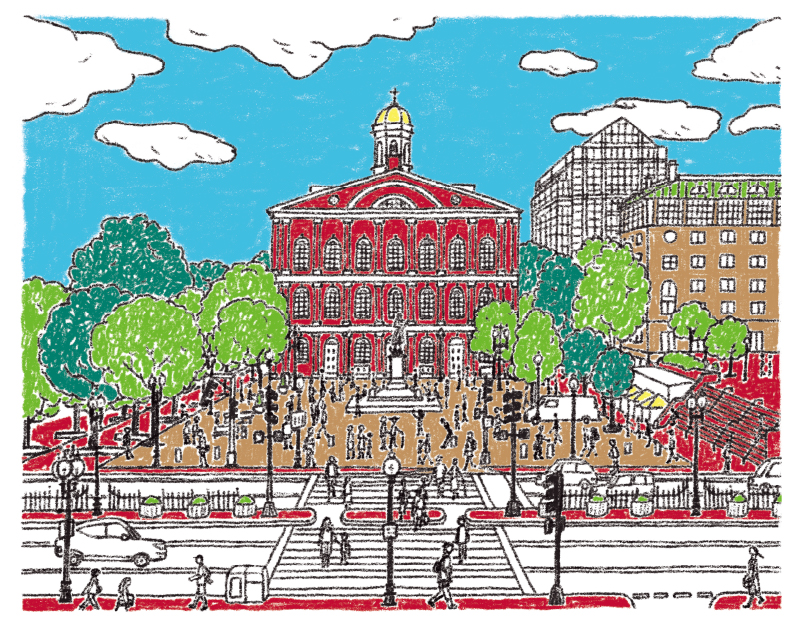 BOSTON, AMERICA