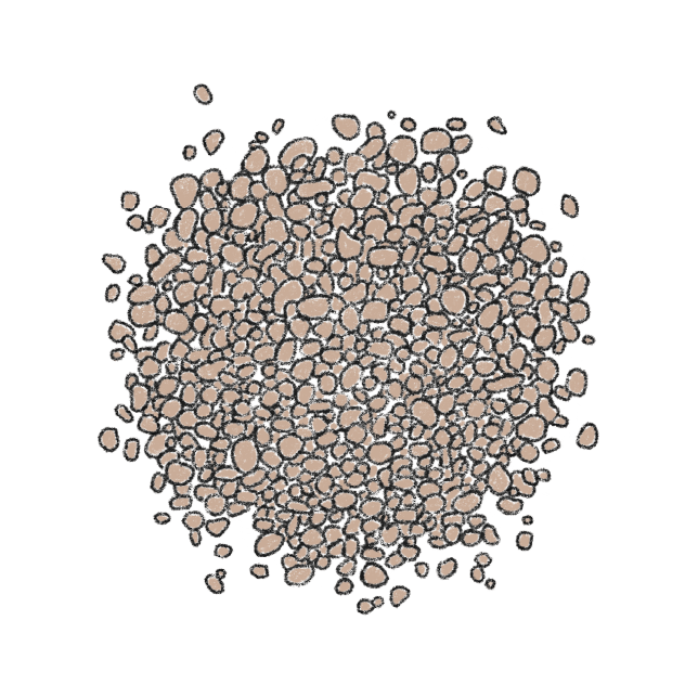 ビーチストーンイメージイラスト