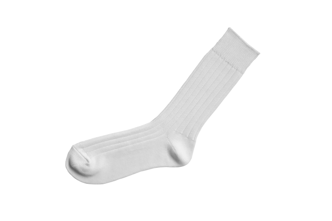 EGYPTIAN COTTON RIBBED SOCKS M画像