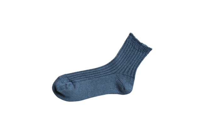 LINEN RIBBED SOCKS S画像