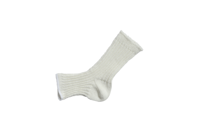 LINEN RIBBED SANDAL SOCKS画像