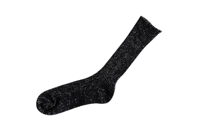 HEMP COTTON RIBBED SOCKS M画像