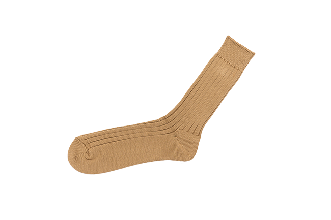 EGYPTIAN COTTON RIBBED SOCKS L画像