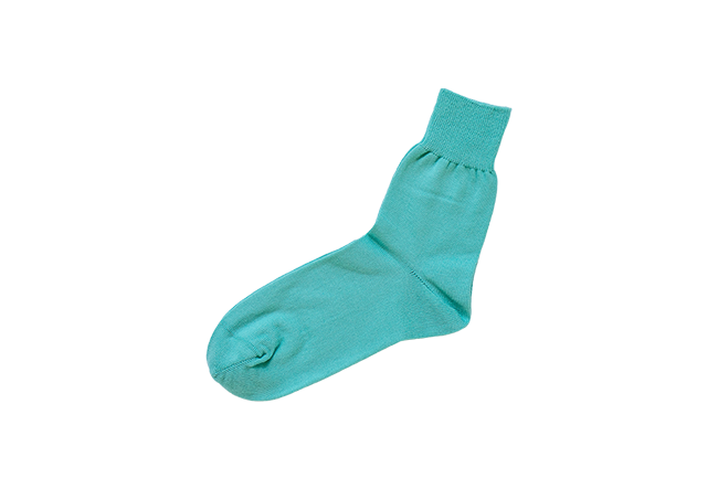 EGYPTIAN COTTON PLAIN SOCKS S画像